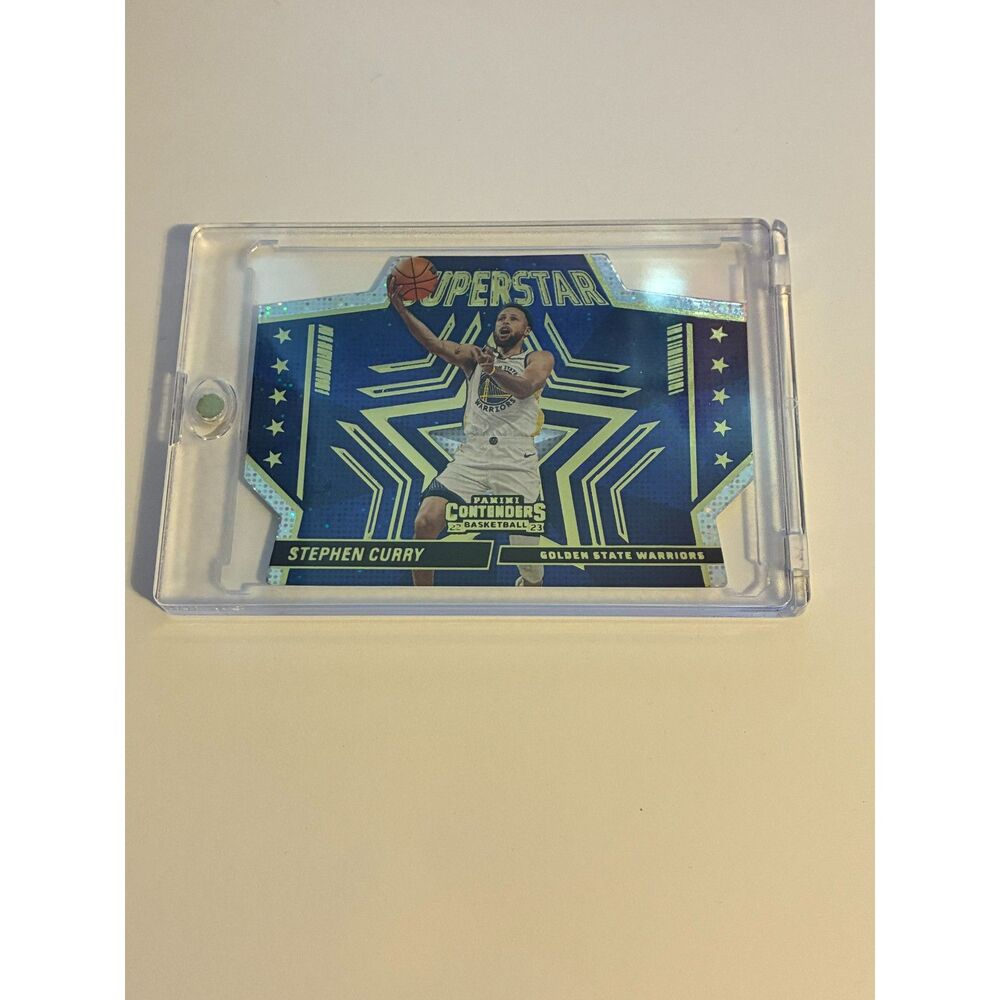 2022-23 Panini Contenders Stephen Curry Superstar Die-Cut #4 Warriors